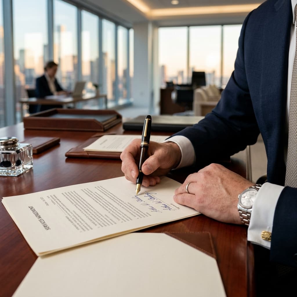 Professional Legal Signing